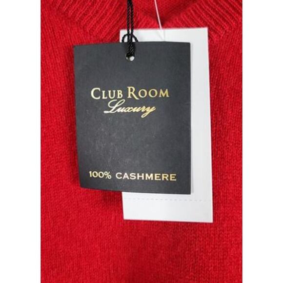 NWT Red Club Room Cashmere Sweater, Size: XXL $149 - Picture 4 of 5